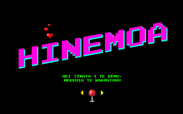 Hinemoa Title Screen